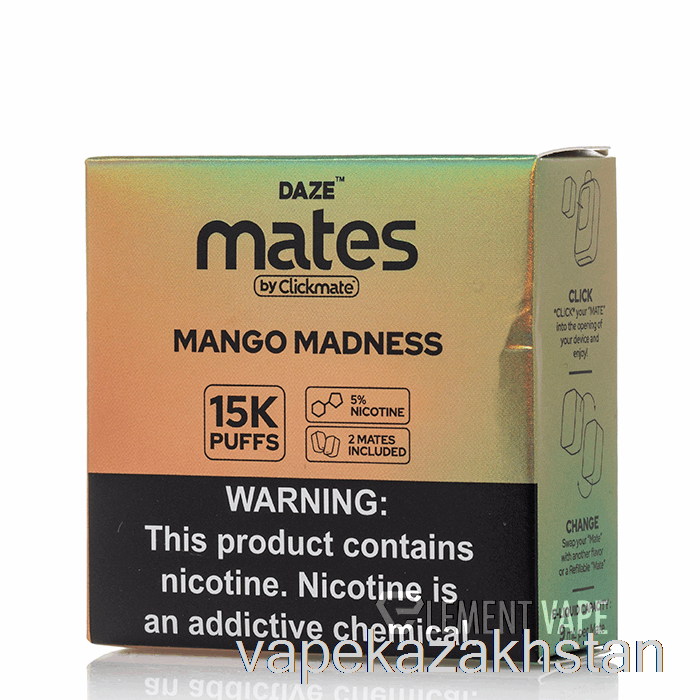 Vape Disposable 7 Daze Mate Pods Mango Madness
